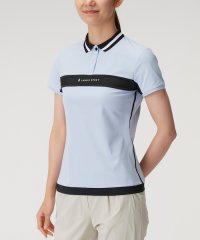 LANVIN SPORT/切替デザイン半袖ポロシャツ【アウトレット】/505101821