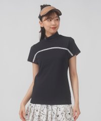 LANVIN SPORT/【WEB限定】モックネック半袖シャツ【吸汗/UV/ECO】【アウトレット】/505101830