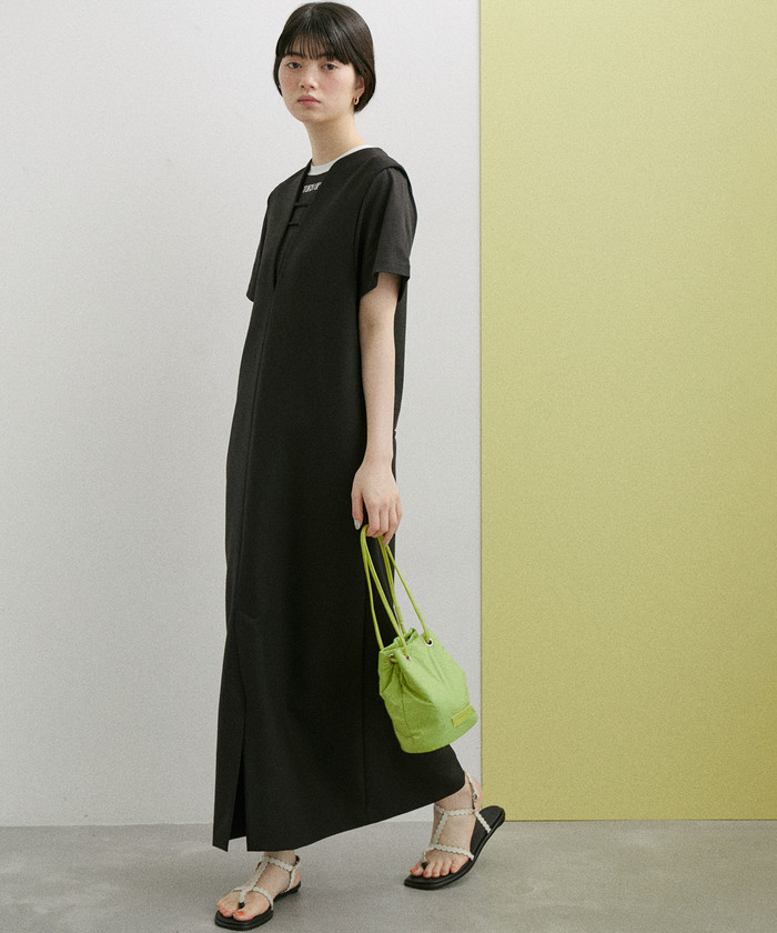クーポン】【セール 20%OFF】〈追加〉【WEB限定】2WAYキーネック