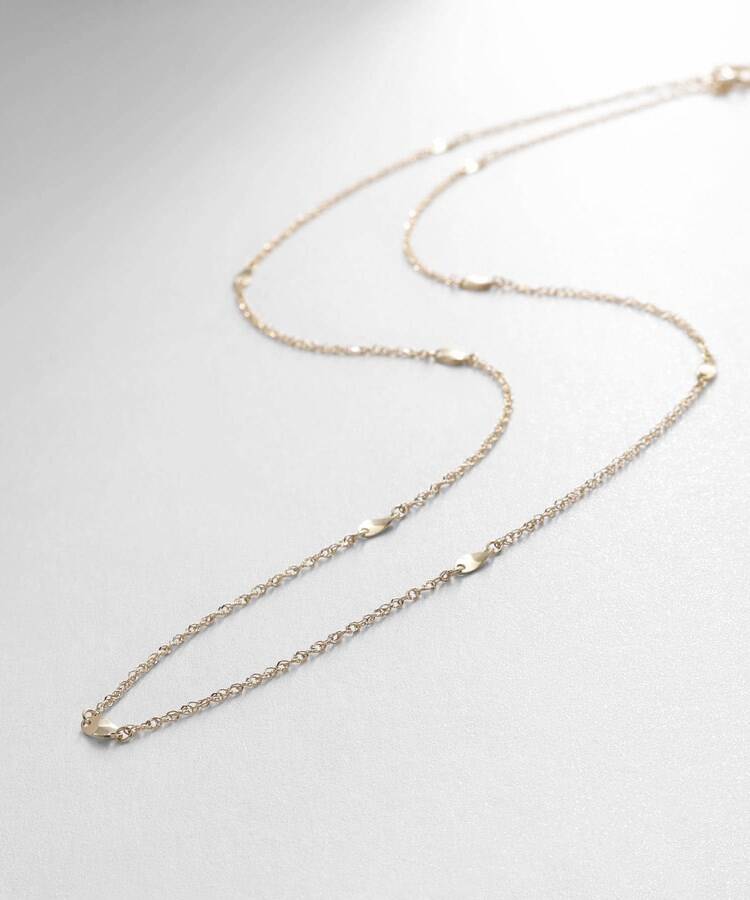 todayful オーバルチェーンネックレス（Middle Chain Neclace