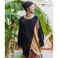 CAYHANE/【チャイハネ】カサード変形MEN'Sトップス＆インナー2点セット マスタード/505121136