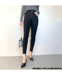 non-hedge/ノンヘッジ non－hedge ★WEB限定★ハイウエストボタンスキニーパンツ/505121184