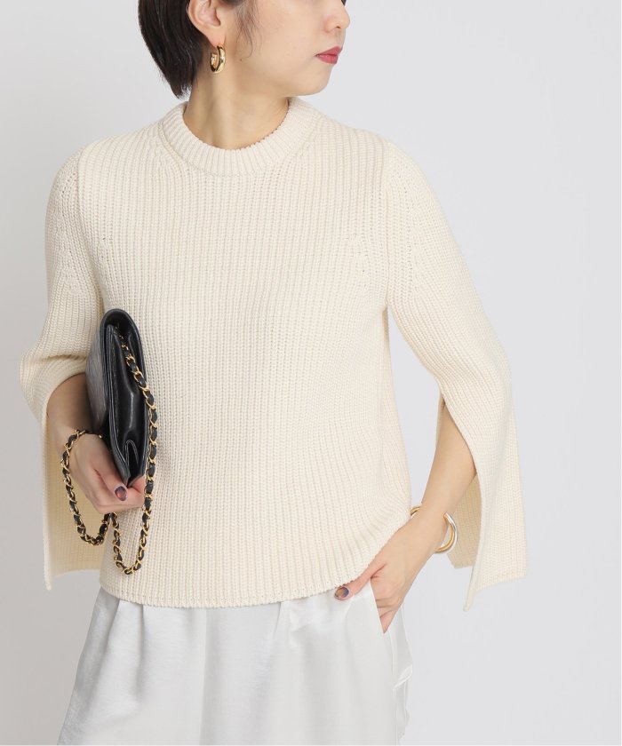 新品　Vermeil par IÉNA SLOANE ワイドリブニット VERMEIL par iena（ヴェルメイユパーイエナ）の「【SLOANE