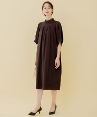 JIYU-KU(LARGE SIZE)/【WEB限定】ラグランタック ドレス/505123415