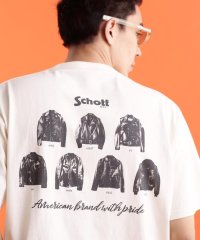 Schott/S/S T－SHIRT "STANDARD LEATHER"/半袖 Tシャツ "スタンダードレザー/504919284