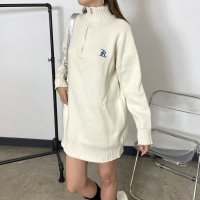 non-hedge/ノンヘッジ non－hedge ZIPハイネックミニニットワンピース/505124320