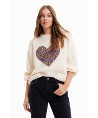 Desigual/ハート オーバーサイズセーター/505098415