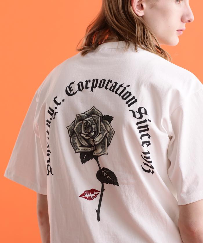 tシャツ 「DESERT ROSE/デザートローズ」アシメトリーボートネックラメカットソー レディース Desert Rose tシャツ 「DESERT ROSE/デザートローズ