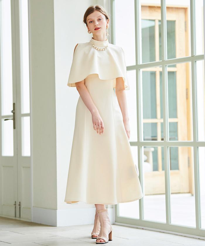 ケープレイヤードドレス(505125619) | AND COUTURE(AND COUTURE ケープレイヤードドレス(505125619) | AND COUTURE(AND COUTURE