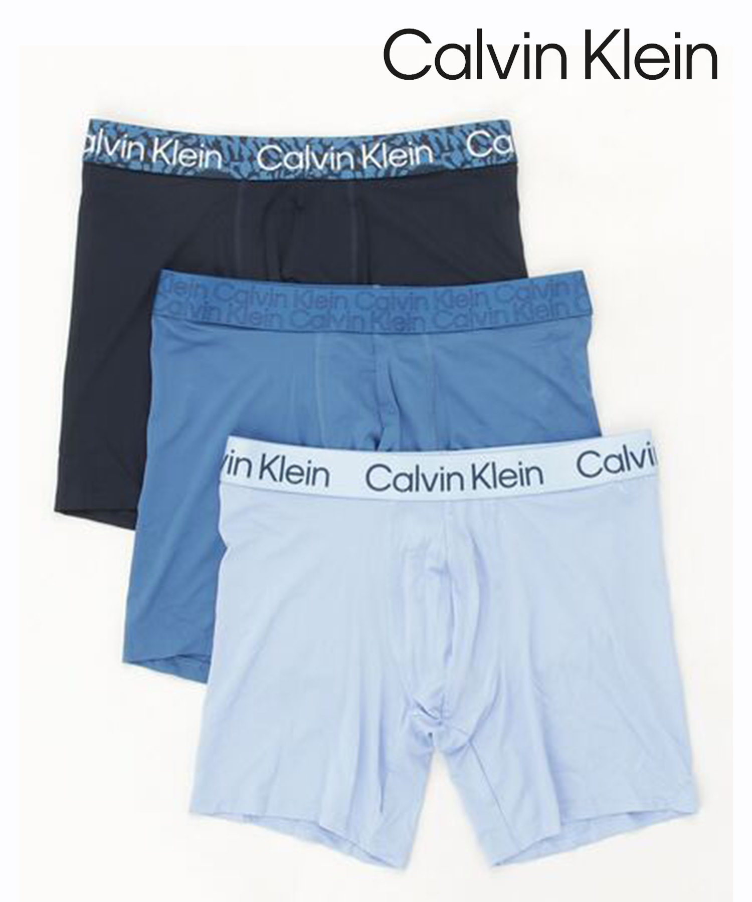 Calvin Klein/【CALVIN KLEIN / カルバンクライン】ボクサーパンツ 3枚セット NP2470O 3PK 460 父の日 ギフト プレゼント 贈り物/505108458