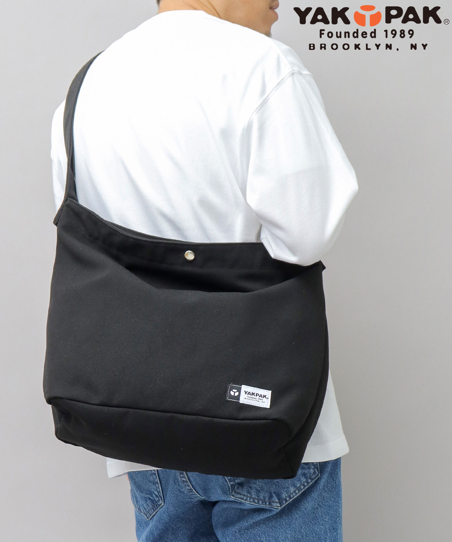 ヤックパック YAKPAK ポリエステルキャンバス ショルダーバッグ