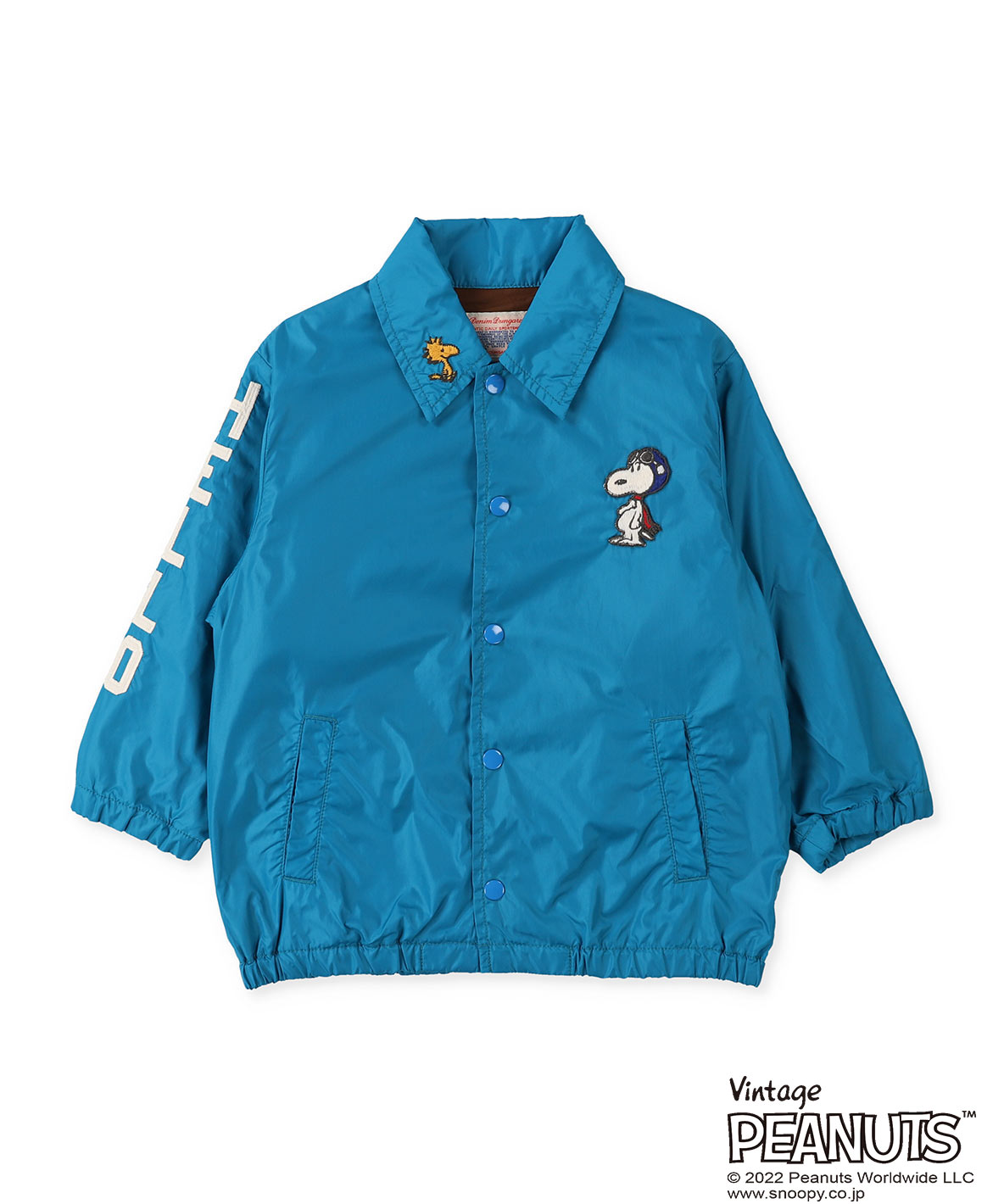 デニムダンガリー DENIM DUNGAREE SNOOPY コーチジャケット