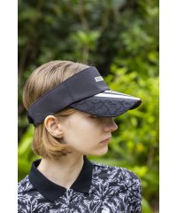 le coq sportif GOLF /【RIJOUME/リジューム】レース切替サンバイザー (ファンデーション防汚《額に触れる部分》) /505128473