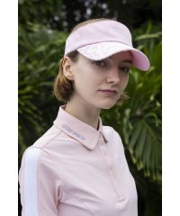 le coq sportif GOLF /【RIJOUME/リジューム】レース切替サンバイザー (ファンデーション防汚《額に触れる部分》) /505128473