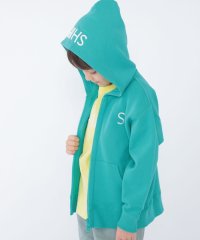 SHIPS KIDS/SHIPS KIDS:100～130cm / ロゴ フード ジップ パーカー/505131696