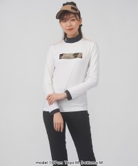 LANVIN SPORT/【WEB限定】ロゴモックネック長袖シャツ【吸汗/UV/ECO】【アウトレット】/505101805