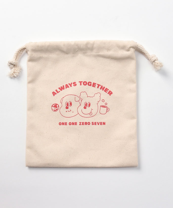 巾着＆ポーチ♡にゃんこ＆レディ 新品 にゃんにゃんにゃんこ 巾着 ポーチ｜Yahoo!フリマ（旧