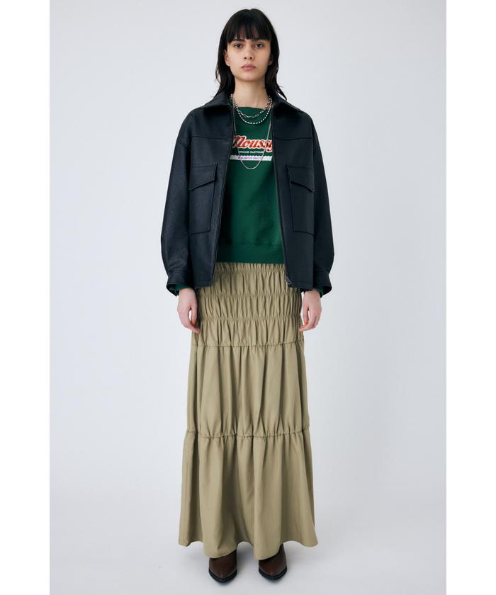 FAUX LEATHER BIG ジャケット(505131923) | マウジー(moussy