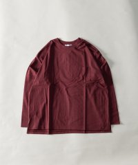 Nylaus/ヘビーウエイト ポケット付き ルーズロングTシャツ/503001254