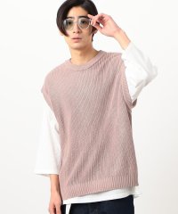 Purple & Yellow/【セットアイテム】ニットベスト＆Ｔシャツ/505115908