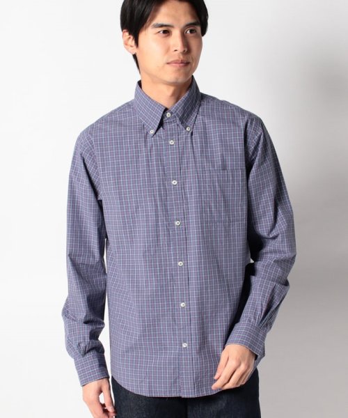 コットンポプリン タッターソール フライデーシャツ(505121253) ブルックス ブラザーズ(メンズ)(Brooks Brothers) d fashion シャツ ブラウス タッターソールニットシャツ