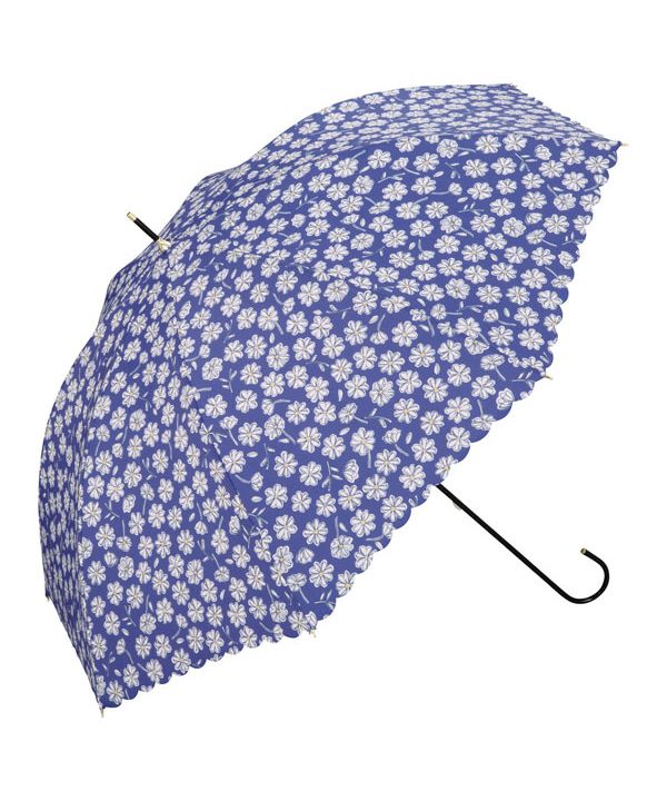 kate spade ケイトスペード 長傘 雨傘 フラワープリント 紺 ネイビー kate spade ケイトスペード 長傘 雨傘 フラワープリント 紺