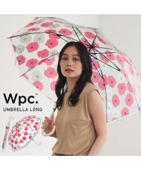 Wpc．/【Wpc.公式】［ビニール傘］ピオニレッド 60cm ジャンプ傘 レディース 長傘/505130313