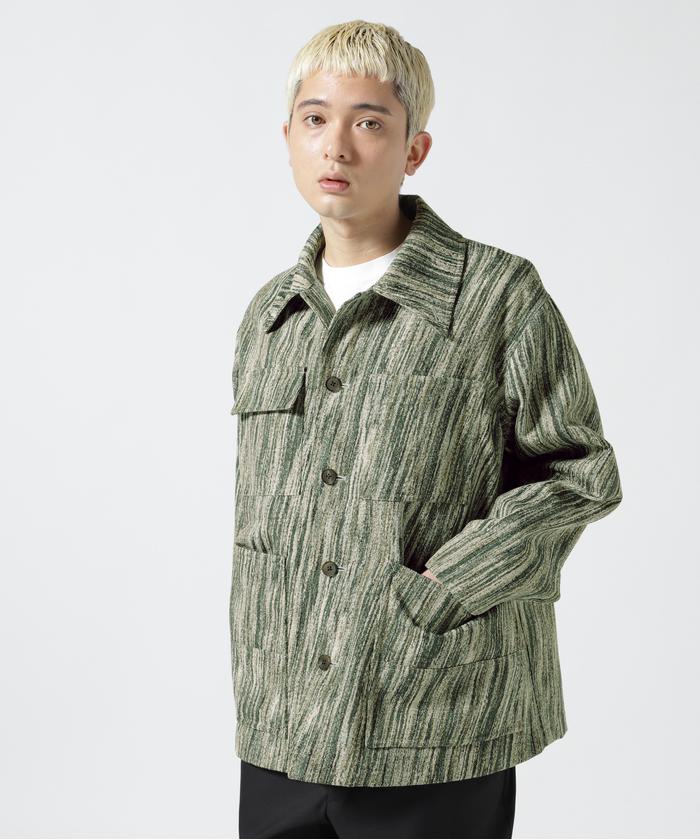 YOKE/ヨーク/JACQUARD COVERALL JACKET(505133569) | ガーデン YOKE/ヨーク/JACQUARD COVERALL JACKET(505133569) | ガーデン