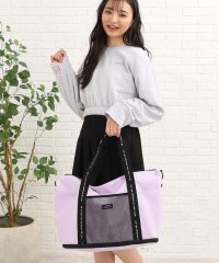 PINK-latte/【容量約26～38L/2WAY】ショルダー付き 拡張トートバッグ/505134587