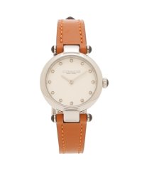 COACH/コーチ レディース 時計 ケリー 26mm クォーツ ホワイト ブラウン COACH 14504016 レザー/505134160