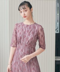 niana/ニアナ niana ベロアパイピングモールレースパーティードレス/505134507