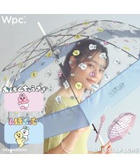 Wpc．/【Wpc.公式】［ビニール傘］切り継ぎビニール傘（んぽちゃむ / おぱんちゅうさぎ） 61cm ジャンプ傘 レディース 長傘/505134709