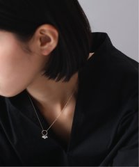 Lilas/ホワイトサファイア3モチーフネックレス K10/505136953