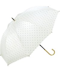 Wpc．/【Wpc.公式】日傘 遮光ドットフラワーポイント 55cm 完全遮光 UVカット100％ 遮熱 晴雨兼用 大きめ レディース 長傘/505130278