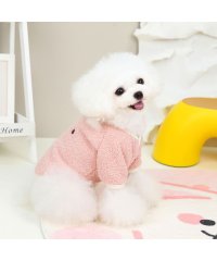 HAPPY DOG!!/犬 服 犬服 いぬ 犬の服 着せやすい トレーナー 裏起毛 暖かい フリース くま クマ 長袖 半袖 前ボタン スナップボタン 【秋 冬 秋冬 秋服 冬服 秋物/505138804