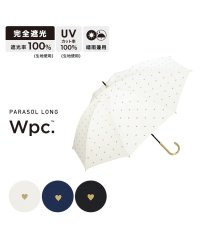 Wpc．/【Wpc.公式】日傘 遮光ゴールドプチハート 50cm 完全遮光 遮熱 UVカット100％ 晴雨兼用 レディース 長傘/505130282