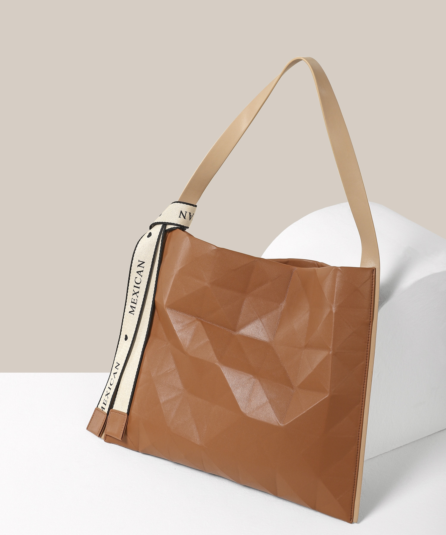 miniministore ミニショルダーバッグ スカーフ付き 縦型