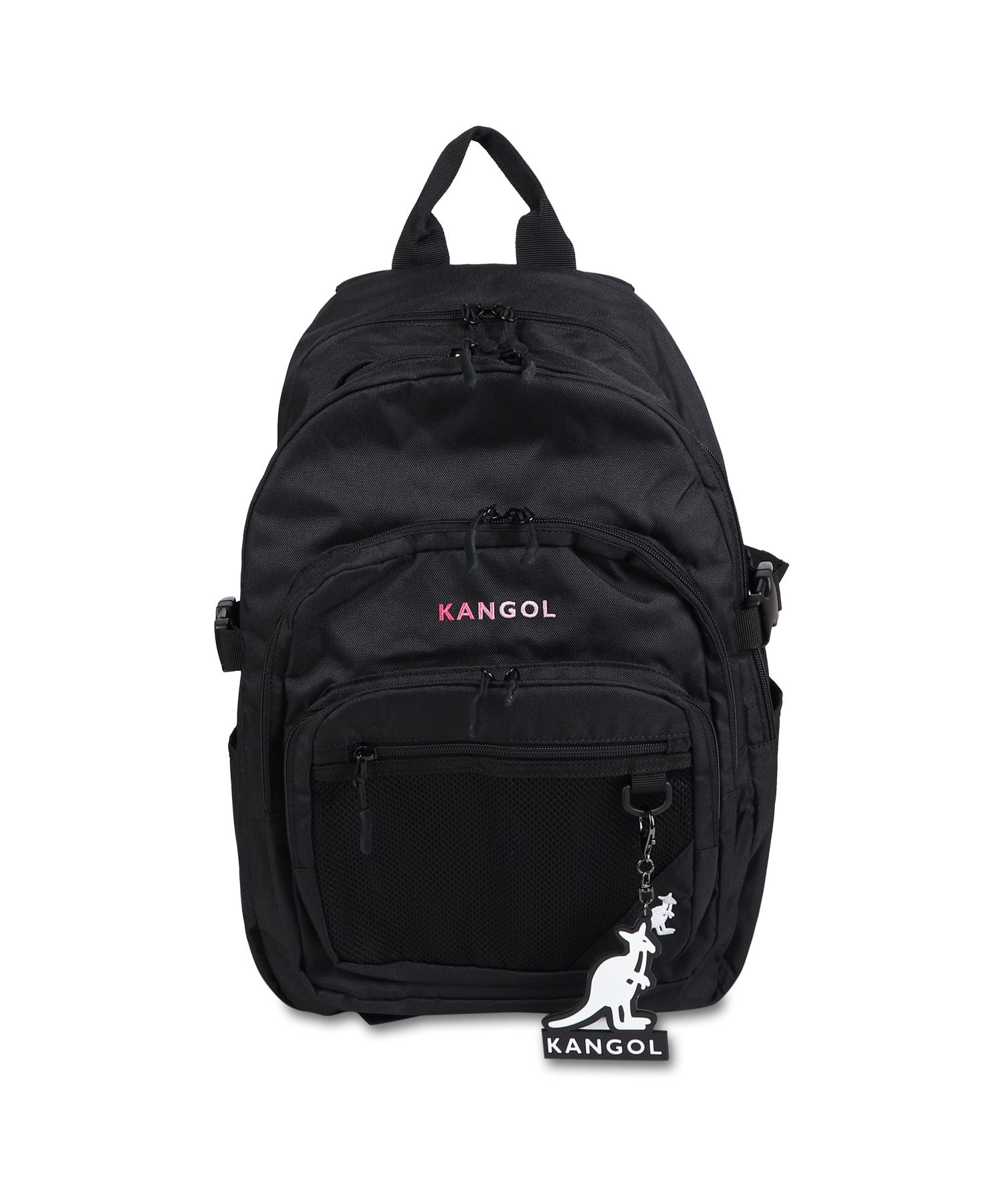 KANGOL リュック　バックパック　黒 KANGOL リュック カンゴール メンズ レディース リュックサック