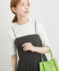 ROPE' PICNIC/【WEB限定カラー:クリーム】Beauty knit/ハーフスリーブニットプルオーバー/505140179