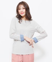 mili an deni/レディース トップス Tシャツ ボーダー 7分袖 ボートネック/501299927