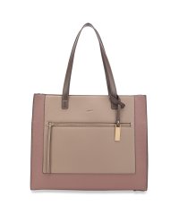 Ungrid/アングリッド Ungrid バッグ トートバッグ 配色スクエア ラージ レディース 大きめ ファスナー付き A4対応 TOTE BAG ブラック アイボリー カ/505138709