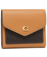 COACH/コーチ 二つ折り財布 ウィン ミニ財布 ブラウン マルチ レディース COACH C2619 B4V7I/505140713