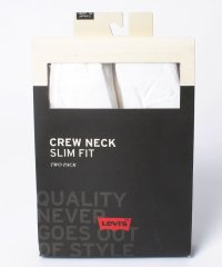 LEVI’S OUTLET/SLIM 2PK CREWNECK 1 TWO－PACK TEE WHITE +/505129378