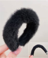 shoppinggo/もこもこヘアクリップ　団子 冬 ポニーリング シュシュ ファー ヘアアクセサリー 髪飾り 上品 パーティー飾り ふわふわ 韓国ファッション/505144914