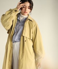 aity/アイティ aity 胸ヨーク付きステンカラーロングコート/505144922