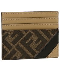 FENDI/フェンディ カードケース パスケース フェンディネス FFモチーフ ブラウン マルチカラー メンズ FENDI 7M0164 AJF8 F1EGA/505145731