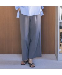 EUCLAID/ストレッチツイルワイドパンツ/505145864