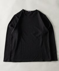 Nylaus/T/C ワッフル クルーネック ロングTシャツ/505145962