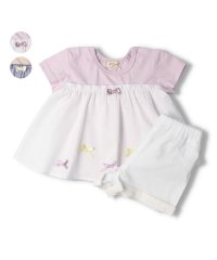 Kids Zoo/【子供服】 kid´s zoo (キッズズー) チュニックTシャツ・ショートパンツセット 80cm，90cm W40704/505146008