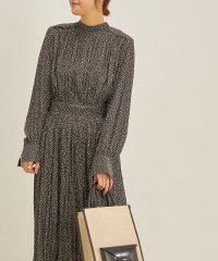 SHIPS WOMEN/〈手洗い可能〉ドット / ソリッド プリーツ ワンピース 23SS/505147877